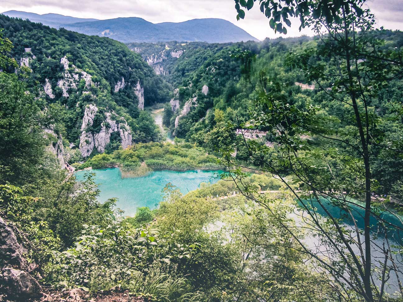 Plitvice Lakes hidden viewpoint