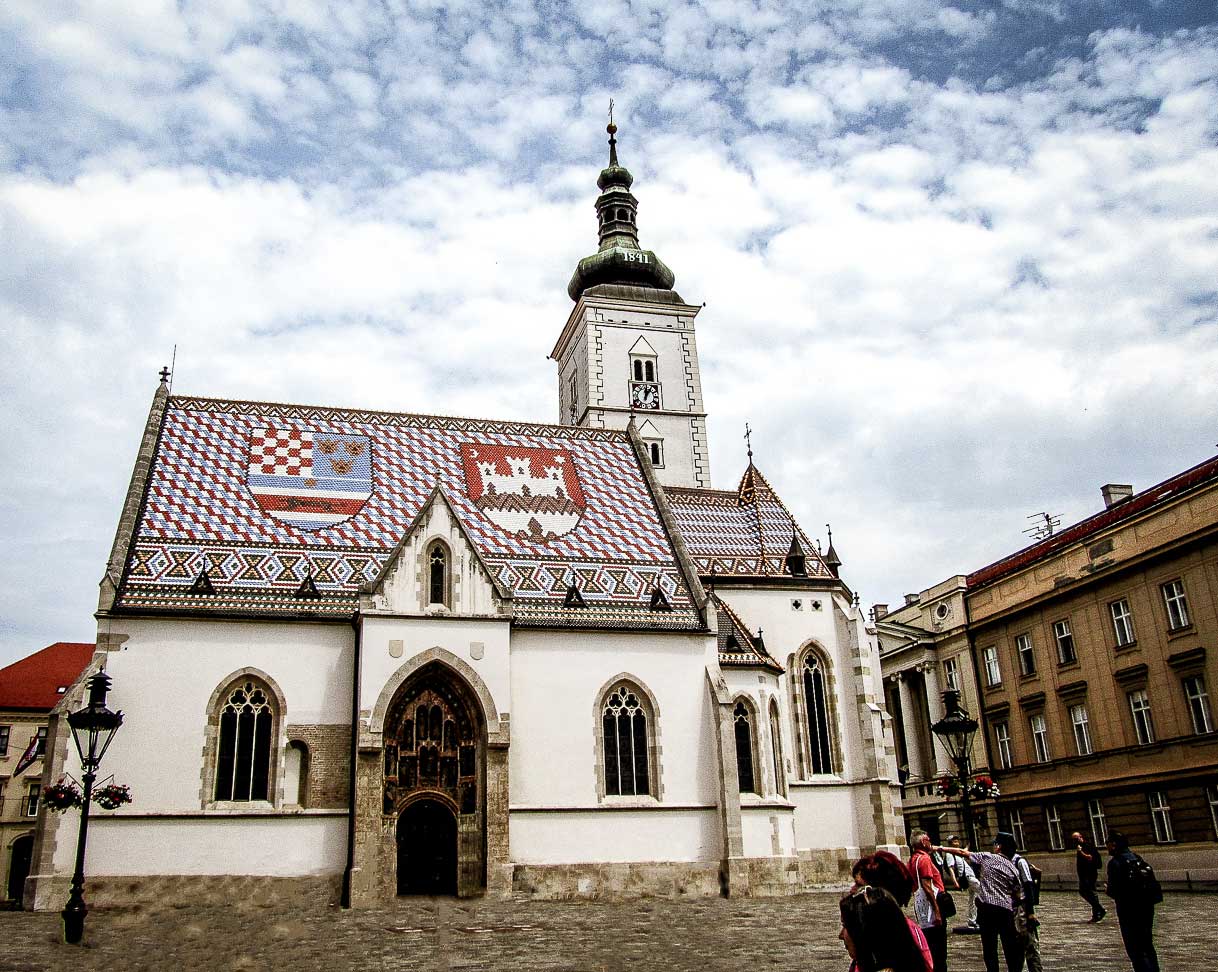 St. Marks Church in Zagreb, Croatia